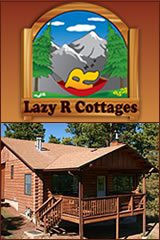 Rustic elegance! Cabins and cottages with incredible mountain views.