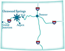 Glenwood Springs Map