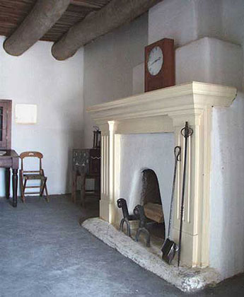 Bent's Old Fort - Fireplace